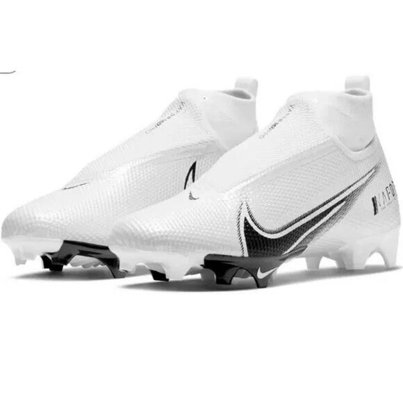 Nike Vapor Edge Pro 360 WIDE Men's Size 12.5 Football Cleats White CV6348-100 - Picture 2 of 5